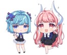 ポップでかわいいデフォルメイラストを描きます グッズ作成用や動画用にも！幅広く使えます！ イメージ10