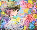 綺麗でかわいい女の子の1枚絵描きます 丁寧に細かく、全力で描ききります！ イメージ1
