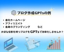 ブログ作成を効率化する専用GPTs制作します 生成AIを使ってブログ記事の作成〜編集まで任せませんか？ イメージ4