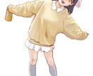 透明感のある女の子イラスト描きます 優しい雰囲気の女の子イラスト制作 イメージ2