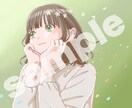 あなただけのキュートなアイコンを制作いたします 様々なシーンで活躍できる！オーダーメイドイラストを描きます！ イメージ4