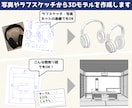 クリスタで使える3Dモデルを作成します イラストやマンガの小物・背景の時短にどうぞ！ イメージ2