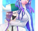 複数人OK！SNSアイコンや、イラストを描きます アイコンや動画用、商用使用可能のイラストを作成します。 イメージ4