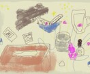挿絵、動画のイラストなどなんでも描きます デジタルイラストでかなしくて綺麗な世界を描きます。 イメージ4