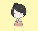 シンプルでかわいいアイコンを作成します 追加料金なし◎SNSのアイコンなどに イメージ8