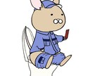 癒し系のキャラクターをデザインします 親しみやすいイメージにピッタリ！ イメージ4