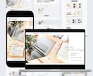 Wordpressで企業・個人の方のHPを作ります Wordpressで制作！シンプル、女性向けのデザインが得意 イメージ7