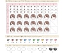 初回限定特別価格！似顔絵アイコン作ります 商用利用込み！通常では有料のアイテムも無料で選べてお得！ イメージ3