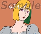 目を惹く！オシャレなオリジナルアイコン作成します 多用途OK！オシャレで盛れる！SNS/ブログ/アイコン/挿絵 イメージ2