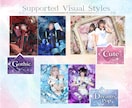 流行のコラージュアー写、宣材写真作成いたします ✨️世界観指定対応可！✨️アー写/フライヤー/ジャケット等… イメージ4
