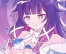 商用無料！汎用性の高い可愛い1枚絵を描きます パステルポップ、かわいい女の子、中性的な男の子が得意です❣️ イメージ3