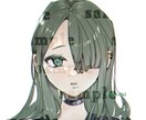 正面限定◇修正無制限！SNS用アイコン描きます お求めやすい価格で確かな品質！背景も自由に追加できます◇ イメージ2