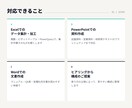 Excel×PowerPointで資料作成します 元DX担当がExcelとPowerPointで資料作成代行 イメージ2