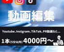 Youtubeなど、各種SNS動画編集承ります 丁寧で見やすい編集で制作いたします！ イメージ1