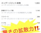Xで拡散!!100RTまで拡散します X(Twitter)であなたの情報を宣伝・広告致します!! イメージ3