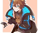 TRPG用の立ち絵、サムネイル用イラストを描きます にぎやかでセピア調の色合い、パキッとした塗りが魅力です！ イメージ3