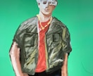 厚塗りでイラストを描きます １枚目２枚目写真参考記念の写真をお借りして厚塗りにします！ イメージ3