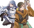 即日納品/TRPG/立ち絵イラスト制作します 老若男女ご要望に合わせた立ち絵を親身に制作します！ イメージ2