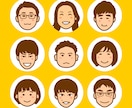 ゆるかわシンプルなアイコンお作りします SNS映えするほっこり似顔絵で印象アップ♪ イメージ7