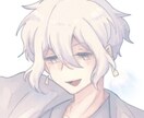 SNS/配信向けTRPGキャラ立ち絵制作します 「綺麗め人物・透明感のある女性・中性的キャラが特に得意」 イメージ10