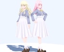 3Dモデル制作いたします 立ち絵のみでもOK！Vtuberさん向け3Dモデル イメージ6