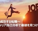 成功する転職～キャリア自己分析で価値を見つけます やりたい事が見つからない、あなただけの強みを明確にしましょう イメージ1