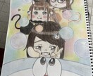 似顔絵やイラストで笑顔にさせますます 私が描く似顔絵は、モナリザのようによく目が合います。 イメージ8