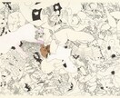 文芸。雑誌全般のイラスト及び趣味鑑賞としてます 妄想から想像へと往復運動しながら異質な世界を構築していく イメージ6
