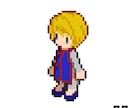 ちまっと可愛いレトロゲーム風ドット絵を描きます あなたのオリキャラを、愛されドット絵に。 イメージ4