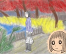自然や街の背景を描きます 絵の具で書いたようなタッチで描きます! イメージ3
