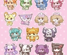 かわいいオリジナルキャラクターをデザインします Vtuber、マスコット、デフォルメキャラクターなど イメージ6