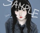 オリジナルの似顔絵を描きます アイコンやプロフィール画像などにご利用いただけます。 イメージ1