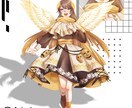 TRPG・動画配信・ゲーム・SNS用キャラ描きます あなたの理想・コダワリを形にします！ イメージ3