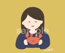 あなただけのにこにこアイコンお描きします ほんわか・ゆるい・かわいいイラストがお好きな方向け！ イメージ5