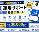 X(旧Twitter)30日間拡散代行します X運用サポート｜30日間毎日拡散で認知度UP！ イメージ1