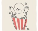 生き物たちをゆるかわに描きます グッズ用や観賞用など様々な用途に合わせて制作いたします イメージ1