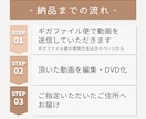 女性が担当✨結婚式ムービーをDVD化します 即日発送！編集サービス有り、ケース有り、送料込み イメージ7