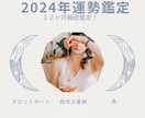 開運★2024年の運勢を細密鑑定します 2023年の1か月ごとの運気を細かく鑑定します。 イメージ1