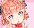 可愛いオリジナルの女の子イラストをお描きします 少しレトロで個性のあるイラストをお描きします！ イメージ4