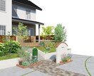 ガーデニング風水＊★外構・ガーデンプランを作ります 良い運気を呼び込むには、まずお家の周りから整えましょう イメージ3