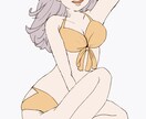 可愛くオシャレなイラスト描きます 水彩、アニメ塗りと選べます！ご希望通りに。 イメージ1