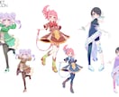 神配色！なキャラクターイラストを制作します 色彩検定2級所有者が、あなたの素敵なアイデアを形に！ イメージ5