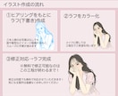 繊細で美しいあなただけのイラスト描きます 美人イラストをアイコンにして差別化を図りませんか？ イメージ5