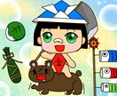 シンプルで緩くてポップなイラストお描きします ゆるくてふわふわした感じのイラストを一所懸命頑張って描きます イメージ1