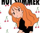 ポップな雰囲気のイラスト制作します SNS等の二次利用オールOKです！ イメージ1