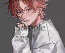 イケメンイラスト、あなただけの夢絵を描きます 修正無制限！ずっと見ていたくなる胸きゅん1枚を制作します イメージ6