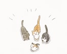 犬・猫などのデフォルメイラストをお描きします 大切なペットや好きな動物をかわいいイラストとして残したい方へ イメージ5