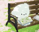 SNS用のかわいいアイコンを作成しますます ゆるくて可愛い雰囲気のアイコンを描きます イメージ1
