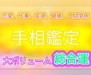限定✴︎手相鑑定いたします 人間関係、恋愛、仕事、金運、健康を見れる総合鑑定です。 イメージ1