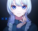 SNSや配信活動などで使えるアイコン描きます 修正回数無制限！商用利用も可能です！！ イメージ1